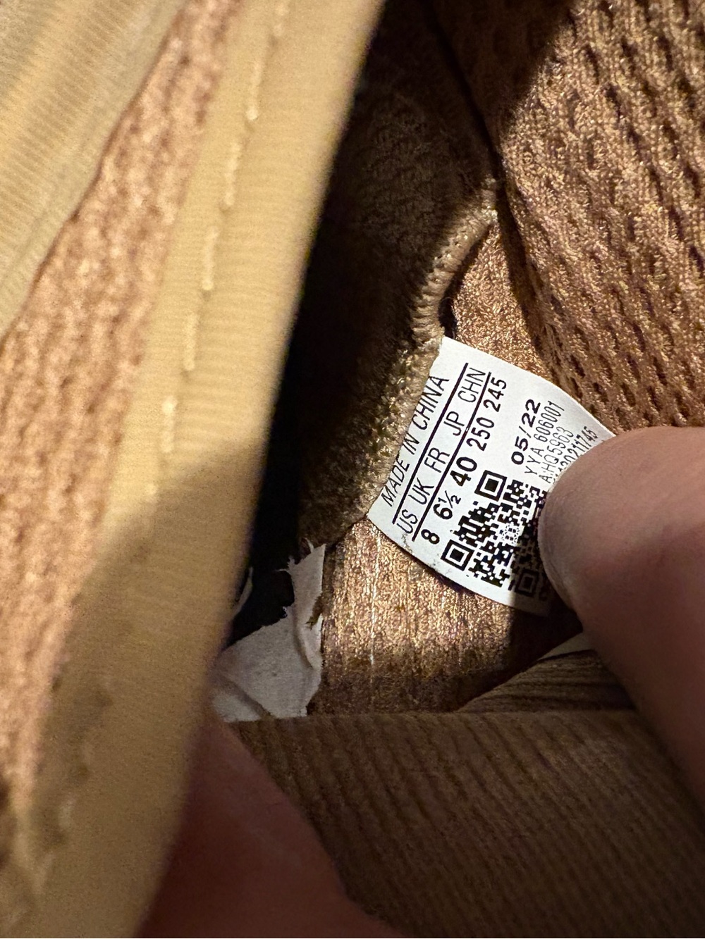 Stella McCartney Tan and White Athletic Sneakers - Picture 7 of 16